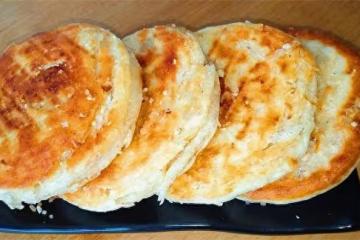 一碗麵粉,一碗花生,教你做酥餅,外酥里軟,排隊20分鐘買不到