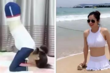 3歲被父母拋棄... 「無腿正妹」靠雙手闖出一片天！甜美笑容暖爆全網：妳努力的樣子真美