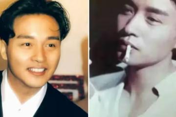 1992年霸王別姬殺青宴上,張國榮:你再打她,我讓香港兄弟收拾你!