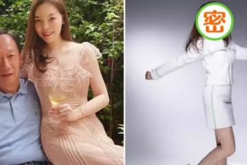 「富士康老闆娘」曾馨瑩拍寫真！47歲穿短裙美腿搶鏡，「凍齡有術」身材完美不像3個孩子的媽：歲月對她實在太眷顧了！