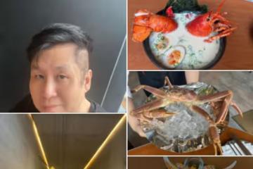 鄭智化攜妻吃大餐,桌上螃蟹龍蝦太肥美,已轉行做生意身家豐厚