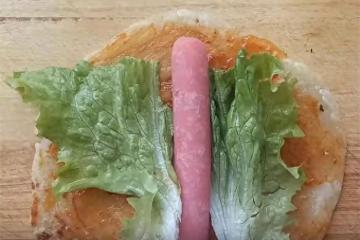教你在家做手抓餅,多做一些凍起來,早餐很方便,味道比外面好吃