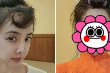 40歲蔡依林素顏自拍,丸子頭俏皮可愛如少女,第三張照片暴露年齡