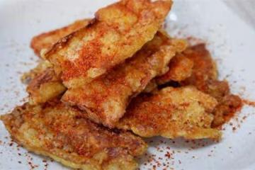 這樣的杏鮑菇吃一次就上癮,香辣酥脆,多做一些當零食非常不錯