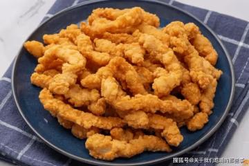炸酥肉調麵糊，記得用這4樣食材混合，外酥里嫩，放涼了也好吃