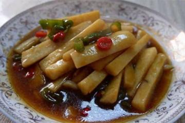 山藥新做法，一道醬汁山藥，入味咸香好吃，簡單靠譜的家常菜