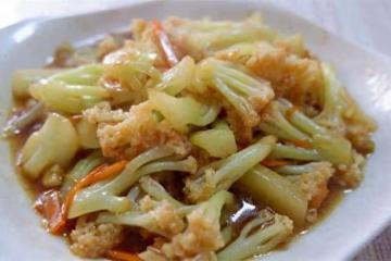 菜花的家常做法,一道素魯花菜,做好後濃香好吃下飯,全家都喜歡