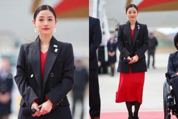 石原里美亮眼造型接東奧聖火,不戴口罩以堅定奧運信心