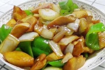 杏鮑菇最給力的吃法,三種調料一下鍋,味道濃香,好吃又下飯