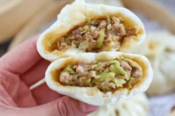 做蘿蔔肉餡包子，蘿蔔怎麼處理？教您一招，餡料飽滿多汁味道香