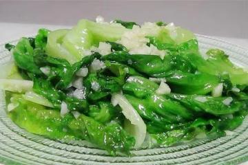 生菜這樣做才好吃,一道蒜蓉生菜,清淡好吃,家常簡單快手菜