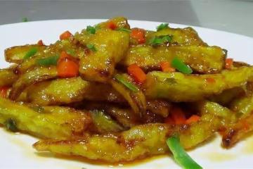 教你茄子新吃法，一道糖醋脆皮茄子，酸甜好吃，外酥內軟，收藏了