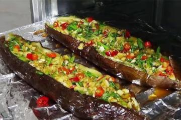 茄子這樣做才好吃，一個烤箱全搞定，鮮香辣爽，蒜香四溢，真過癮