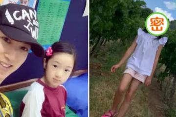 有一種驚豔叫吳尊女兒,9歲近照曝光「一雙無敵大長腿」,氣質也越來越出眾,網友:高攀不起了