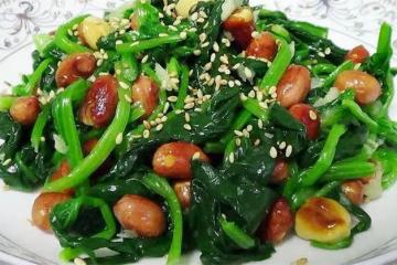 喜歡吃菠菜的一定要收藏了,嫩爽清淡,做法簡單,吃起來太過癮了