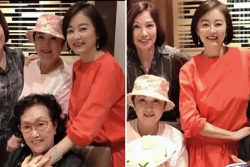 影壇美人聚會！集體為葛蘭慶祝88歲生日 林青霞也罕見露面 66歲全場最小 網友：都是各自年齡段的美人