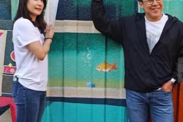 郭晶晶43歲生日,「晶剛」夫妻溫馨互動,夫妻一起燦笑好可愛