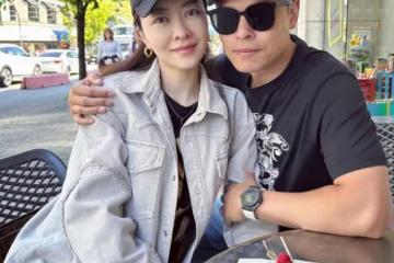 熊黛林曬44歲生日照,富豪老公幽默送蛋糕,夫妻恩愛甜蜜