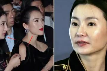 楊冪側臉越來越虐，跟章子怡、baby同框差異大，骨相太重要了