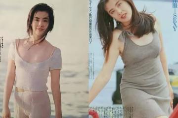 王祖賢舊照曝光，沒有修圖美顏的年代，這才是顏值界的扛把子