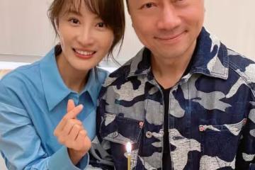 TVB新晉視後為黎耀祥慶生，58歲壽星兩鬢現白髮，曝光真實狀態
