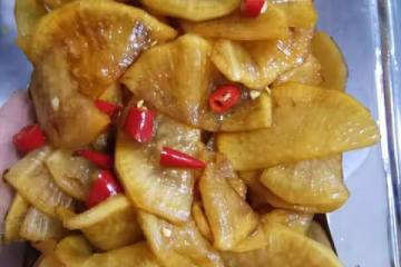 酸辣脆爽的蘿蔔,當零食都非常好