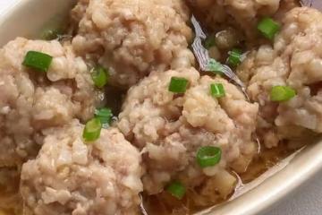 清蒸山藥肉丸（寶寶輔食）