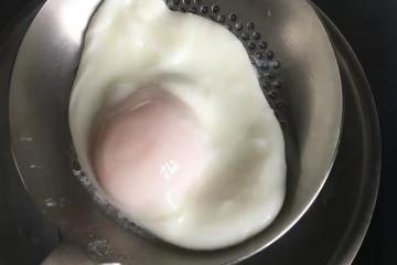 水波蛋哪有那麼難，不用醋，簡單方法最有效