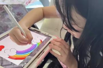吳尊攜兒女為上海母嬰群體捐贈物資，NeiNei親手創作海報超有愛心