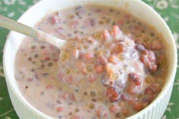 最近很火的紅豆西米露,營養豐富,在家成本才4元,比奶茶還好喝