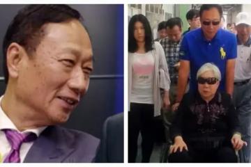 罕露慌張害怕！郭台銘「見高齡母手術」大陣仗把關　「親自服侍在側」媽媽面前像小孩