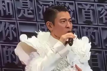 劉德華在台北一天兩場演唱會，獻唱《中國人》讓台媒集體破防！