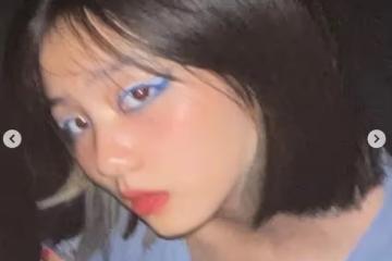 黃磊16歲大女兒氣質大變，化藍色眼線神情迷離，鼻樑突兀被猜整容
