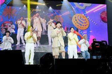 B1A4熬過空白期「在台灣哭慘了」!CNU中文手寫信 全場淚海