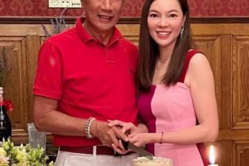 曾馨瑩50歲生日,半個娛樂圈送祝福,74歲富豪老公缺席生日宴
