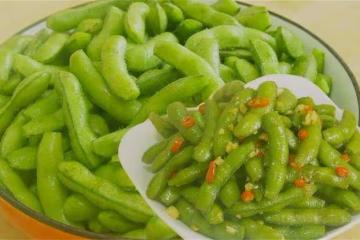 地攤毛豆為啥那麼好吃？大廚親戚告訴我一個訣竅，翠綠入味不變色