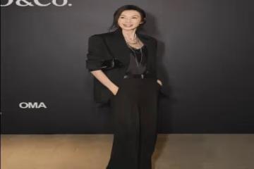60歲張曼玉現身上海，生圖美到窒息！果然歲月不敗美人