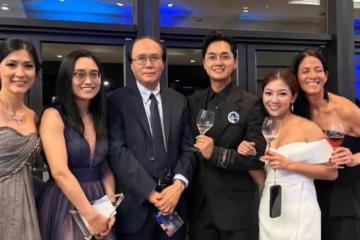 攜子赴美治療！TVB前女星何雁詩現場表現興奮，稱有好消息！