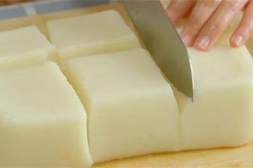 1斤大米7斤水，教你在家製作鹼水豆腐，Q彈爽滑，比嫩豆腐還要嫩