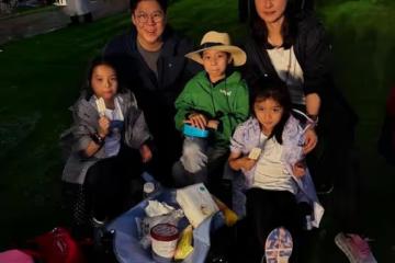 郭晶晶長女「腰果眼」顯著，8歲長相英氣，像奶奶朱玲玲