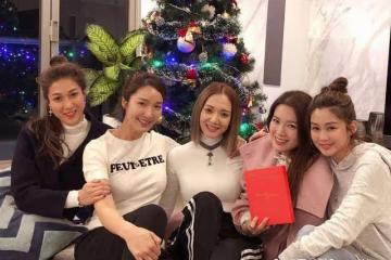 TVB高顏值姐妹團難得聚會!為兩女神慶生,嘟嘴合照太可愛