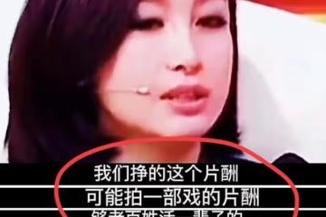 秦海璐：我們不差錢，拍一部戲的片酬夠老百姓活一輩子，評論炸了