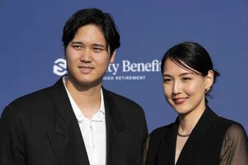 日本棒球明星大谷翔平與其妻子獲評日本「最理想名人夫婦」