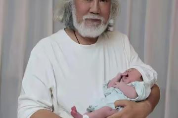 好傢夥，73歲張紀中四胎得女，42歲妻子老來得女，網友：爆龍珠了