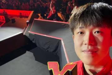 霸氣!王楚欽橫掃張本智和奪冠:今天並不是誰的主場 而是我的主場!