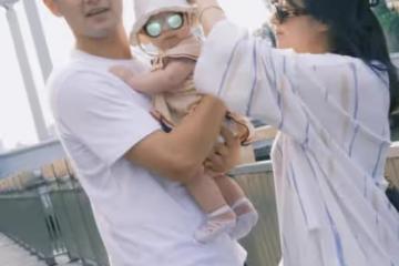 王彥霖夫婦帶女兒趕集被偶遇，生活接地氣，網友：這才是真明星！