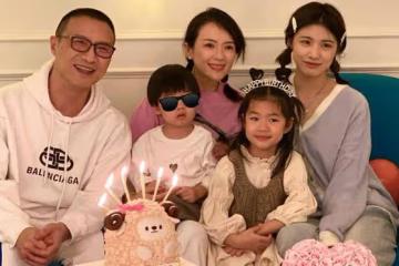 汪峰帶兒子女兒看電影,盡顯父愛,與章子怡共築孩子成長溫馨港灣