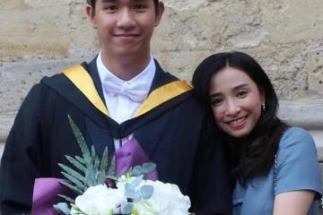 香港星二代慶祝28歲生日,繼承母親基因顏值高,身材健碩胸肌發達