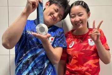 張本智和:混雙我只會和妹妹美和配對 如果是其他人我不打混雙