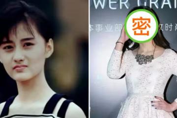 48歲陳德容近照曝光，不服老穿小姑娘的花裙挺清新，但側身看有中年感了，網友：真是歲月不饒人